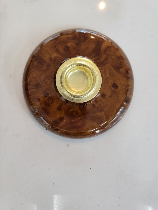 Burled Wood Endpin for Cello