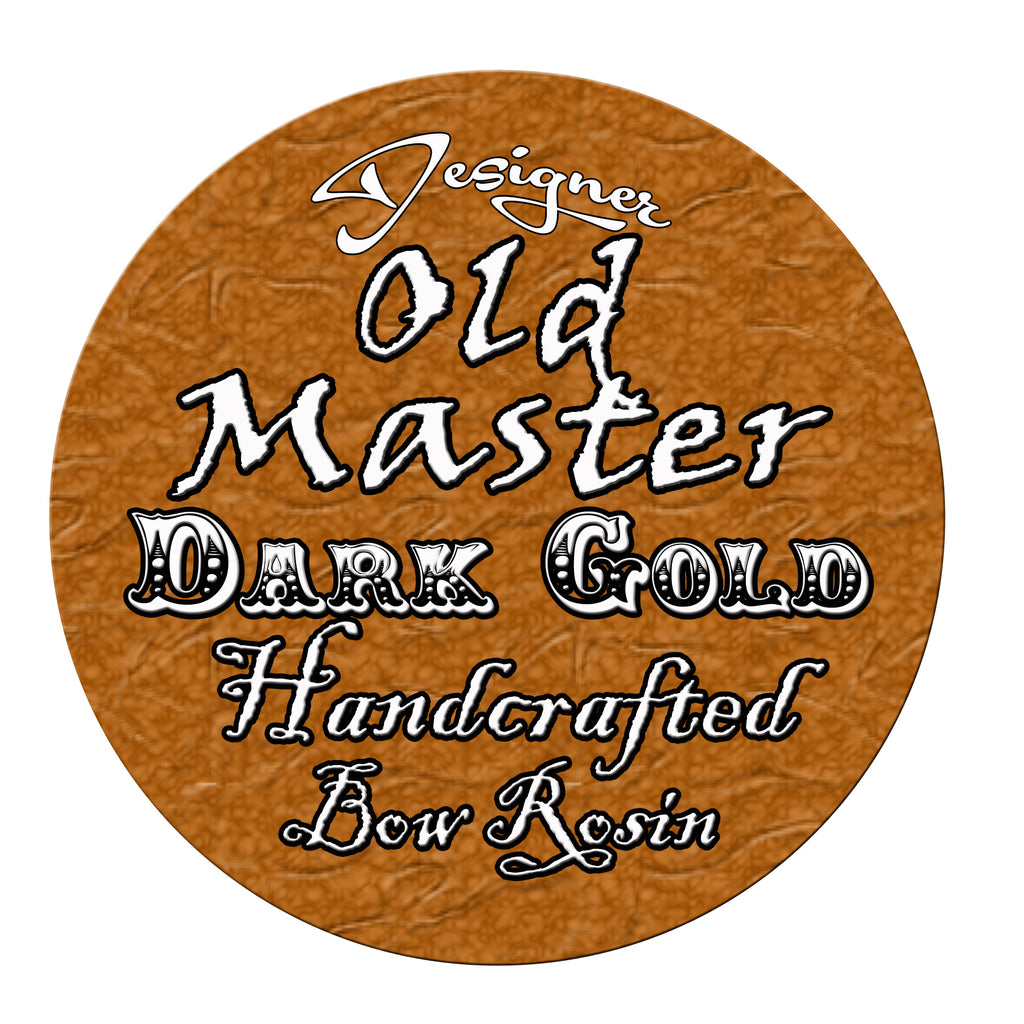 Old Master Dark Gold Rosin - Traditional