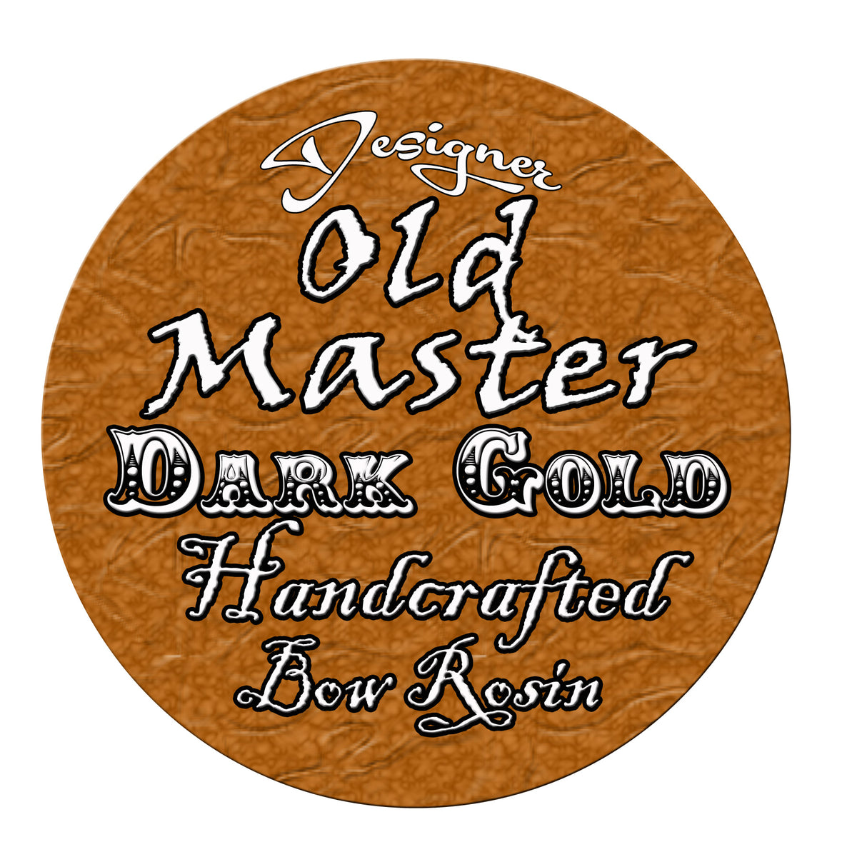 Old Master Dark Gold Rosin - Traditional