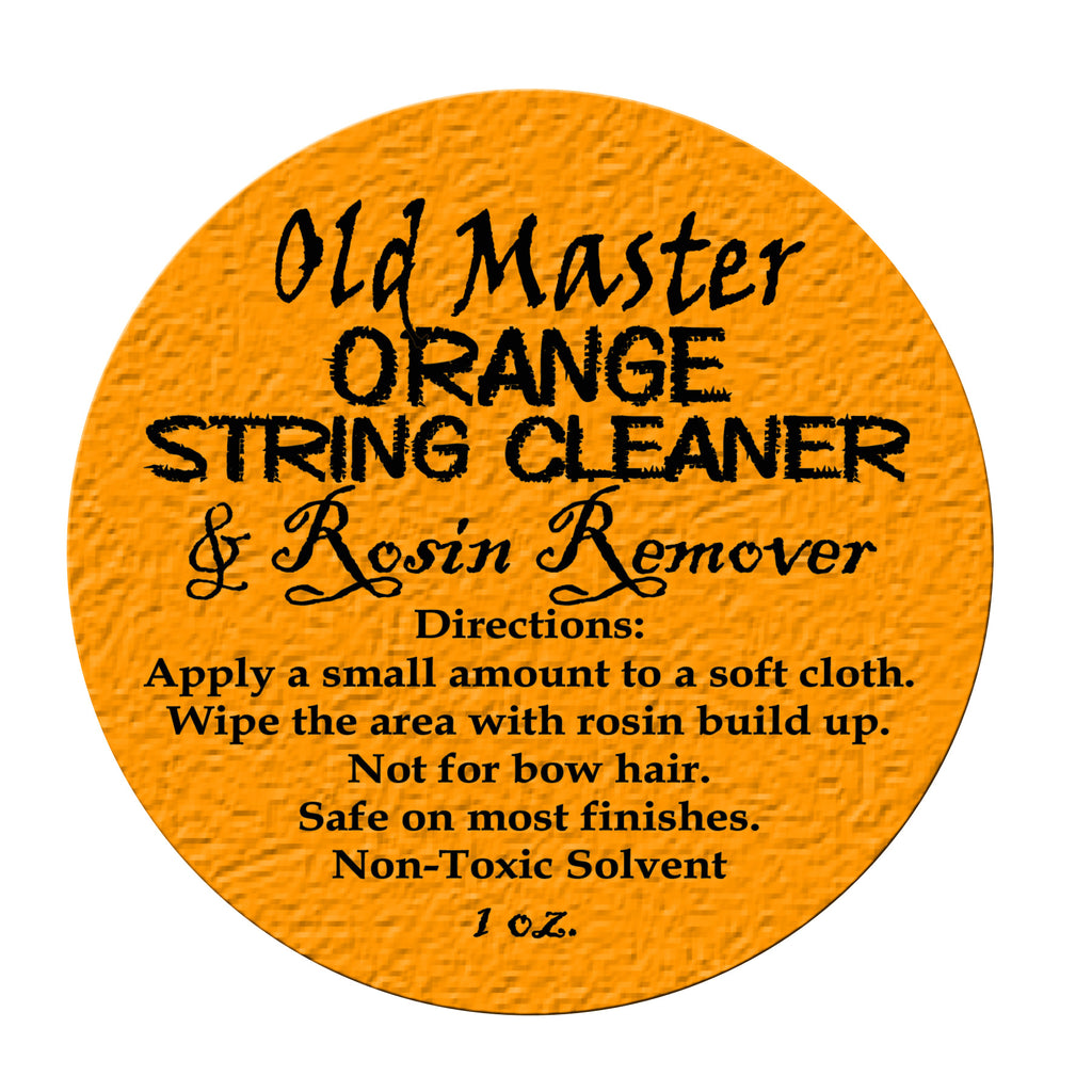 Old Master Orange String Cleaner and Rosin Remover 1 oz